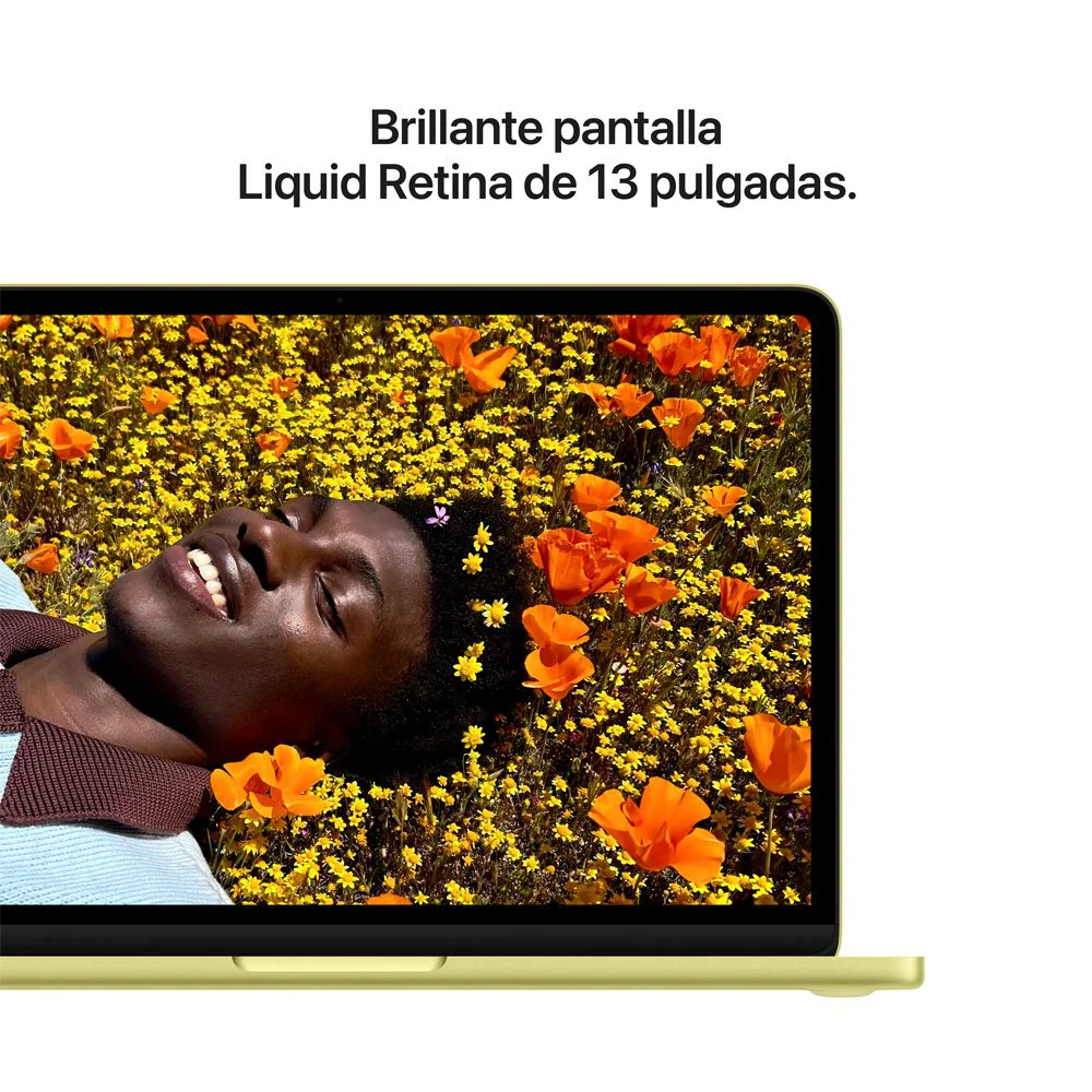 MacBook Neo de 13 pulgadas: Chip A18 Pro de Apple con CPU de 6 nĂșcleos y GPU de 5 nĂșcleos, Magic Keyboard, 256 GB SSD - Amarillo cĂtrico - Image 5