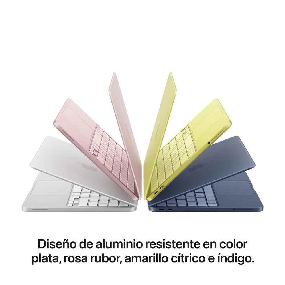 MacBook Neo de 13 pulgadas: Chip A18 Pro de Apple con CPU de 6 núcleos y GPU de 5 núcleos, Magic Keyboard con Touch ID, 512 GB SSD - Índigo - Image 3