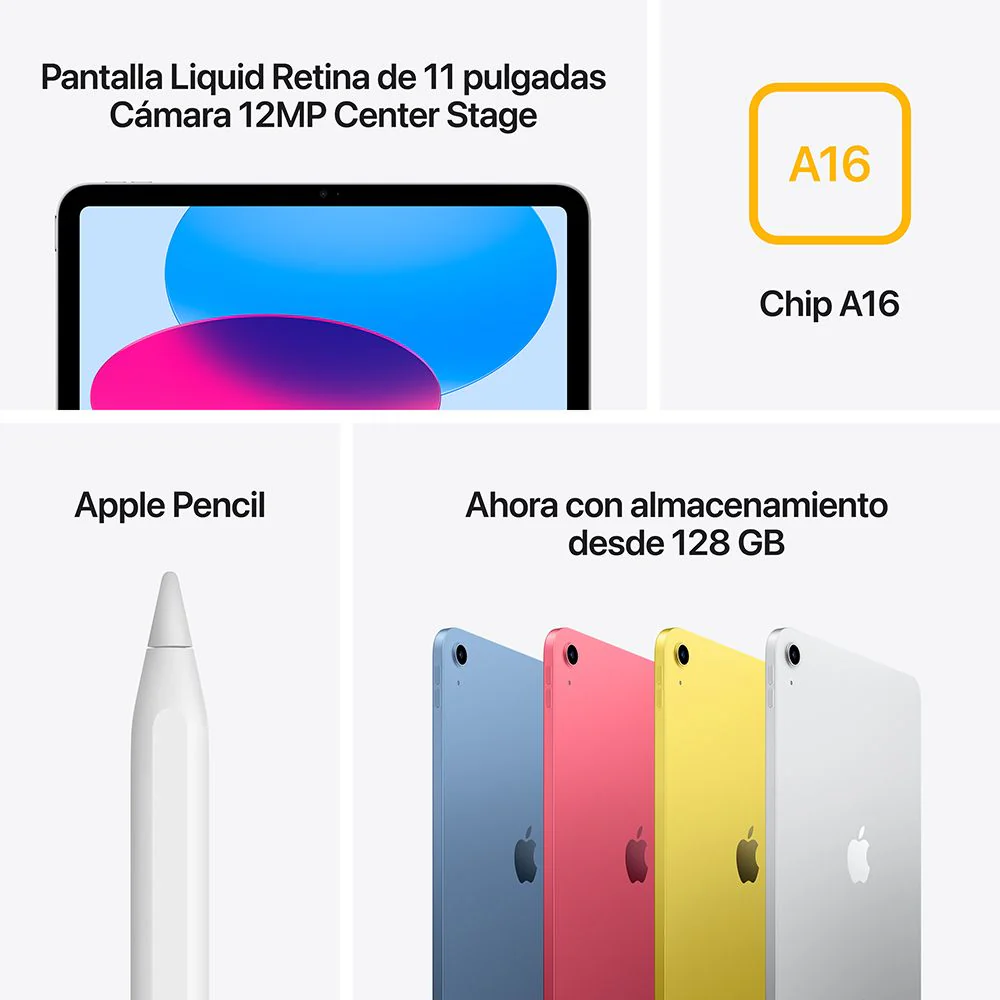 iPad Wi-Fi 256 GB - Plata (A16) - Image 7