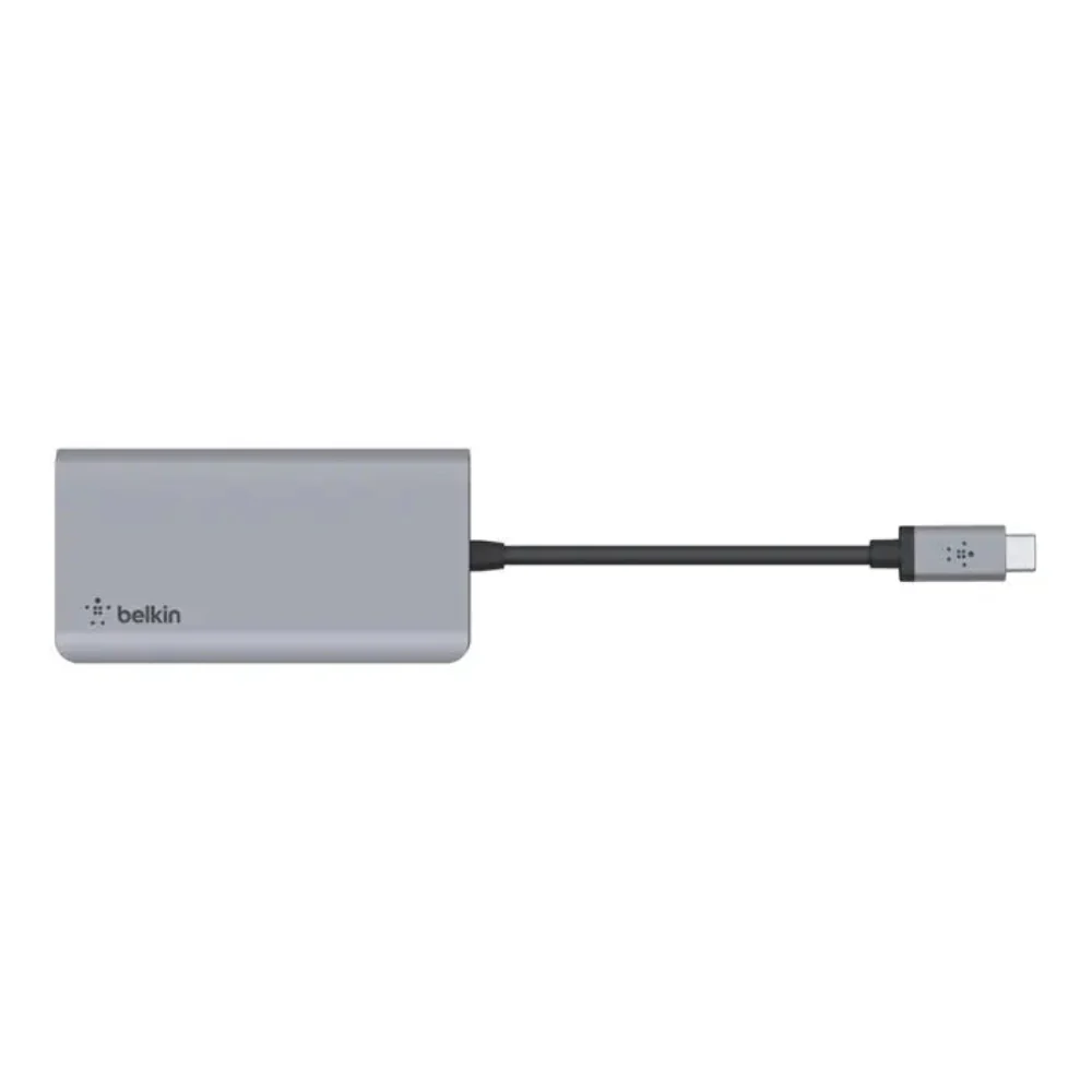 Adaptador Multipuerto Belkin USB-C 4 en 1 - Plata - Image 5