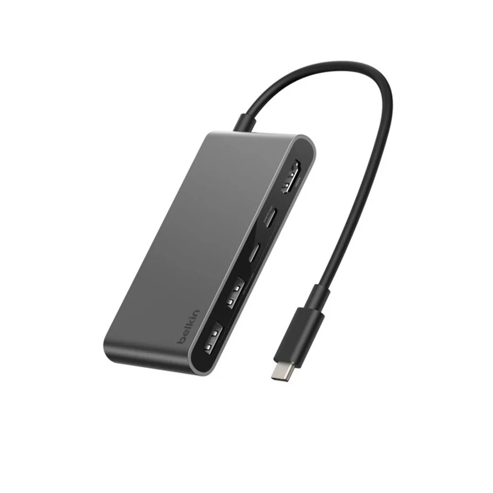 Adaptador Multipuerto Belkin USB-C 5 en 1 - Plata - Image 2