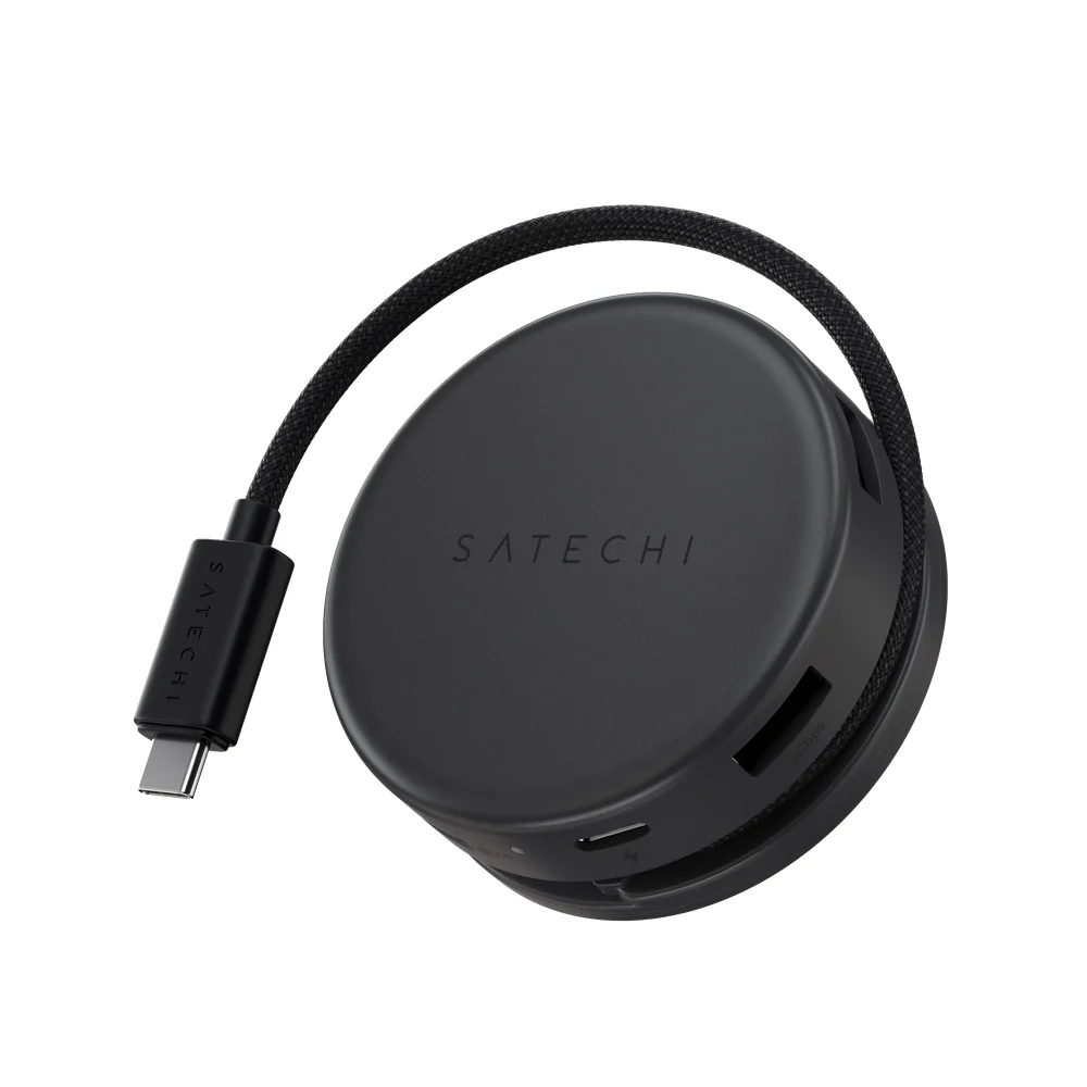Adaptador Multipuerto Satechi OntheGo 7 en 1 USB-C - Negro - Image 2