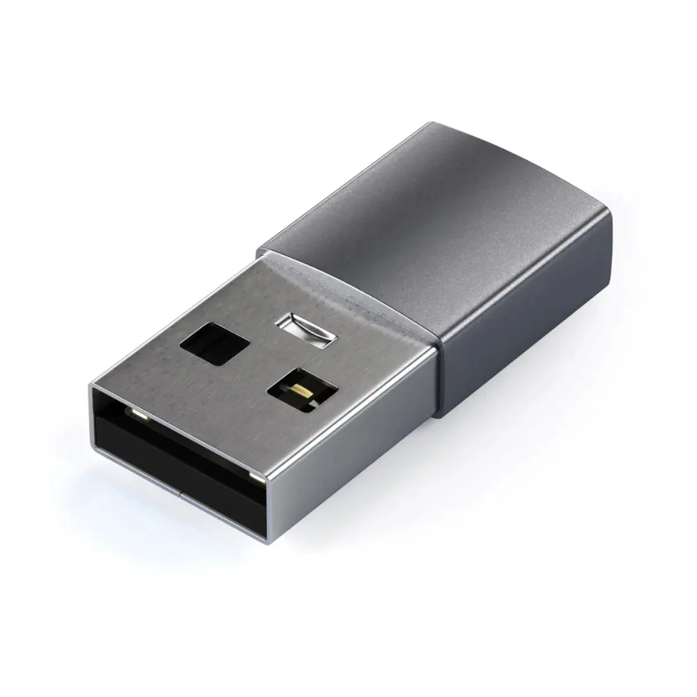 Adaptador Satechi USB-A a USB-C - Gris Espacial - Image 2