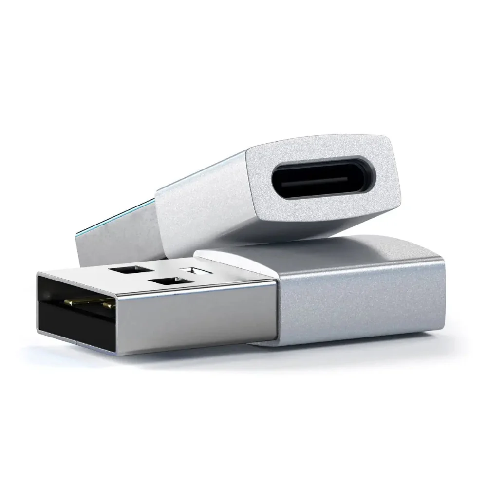 Adaptador Satechi USB-A a USB-C - Plata - Image 2