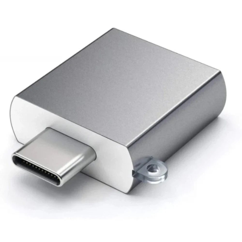 Adaptador Satechi USB 3.0 USB Tipo C a USB 3.0 USB-A Hembra de Alta Velocidad - Gris Espacial - Image 2
