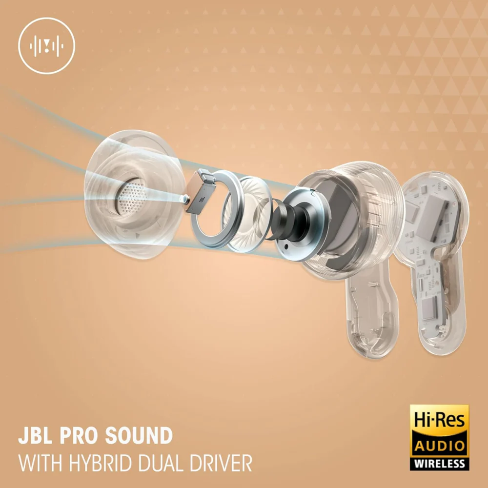 Audífonos JBL Earbuds Tour Pro 3 NC True Wireless - Negro - Image 6