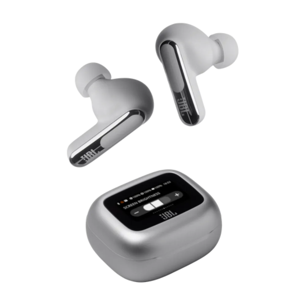 Audífonos JBL Live Beam 3 NC Inálambricos - Plata - Image 5