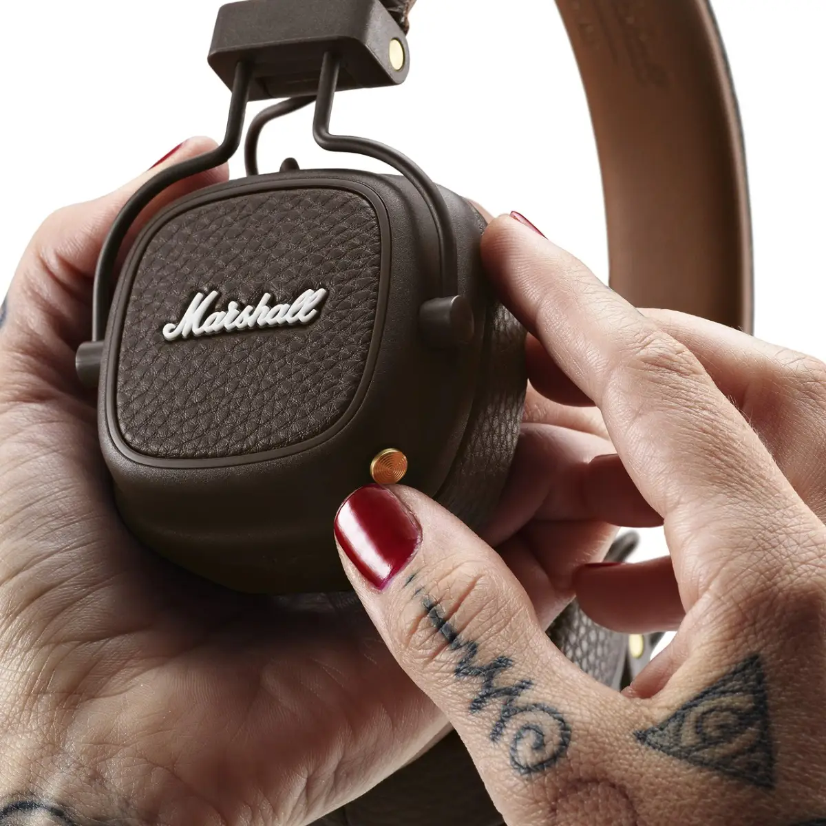 Audífonos Marshall Major V Bluetooth On Ear - Café - Image 6