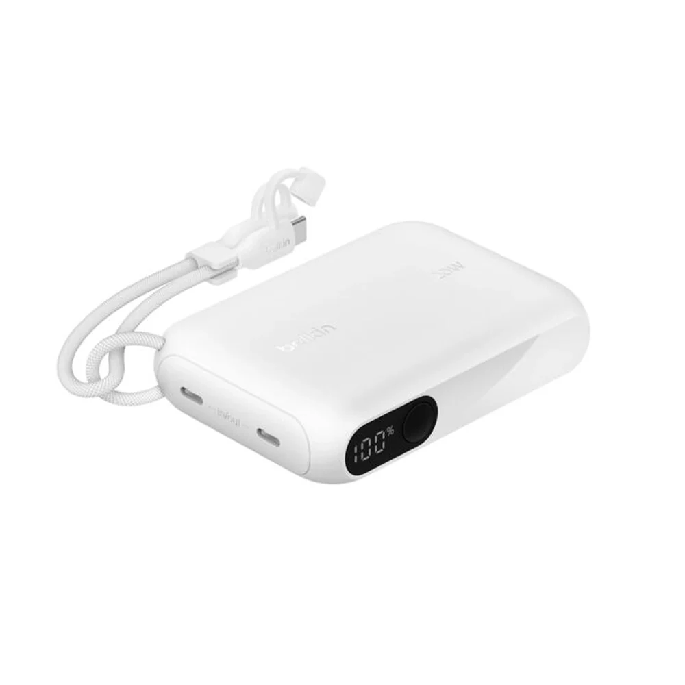 Batería Externa Belkin 10K con 2 USB-C - Blanco - Image 4