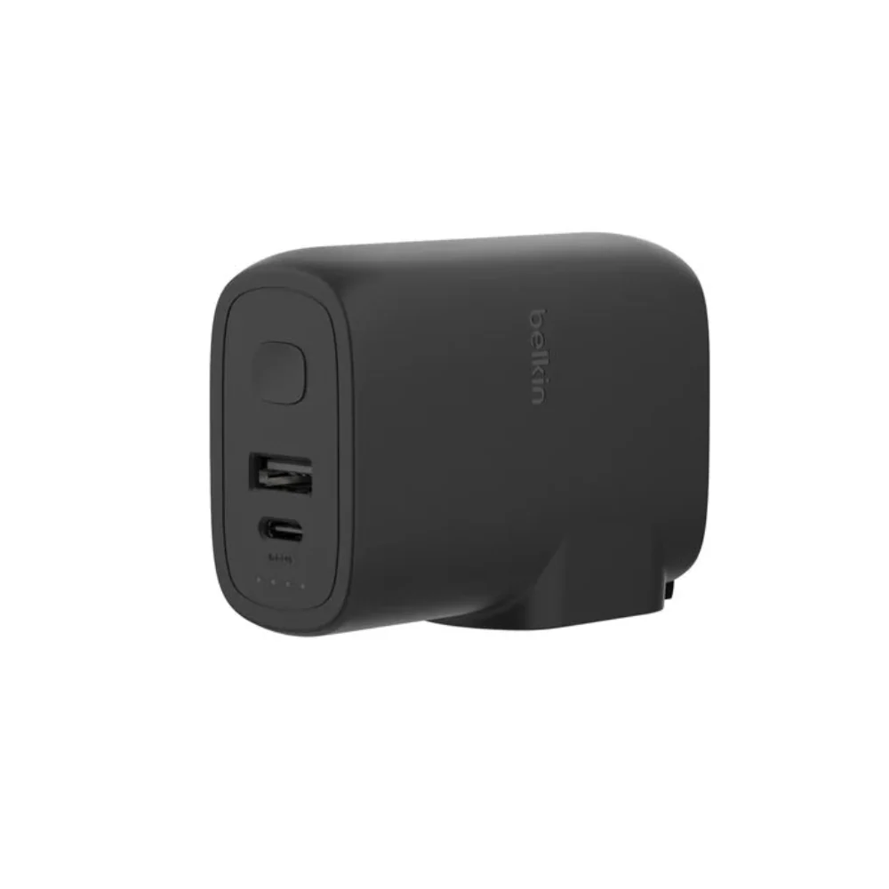 Bateria Externa con Adaptador de Corriente Belkin Bank Hybrid con 5K mAh 25W + 12W - Negro - Image 2