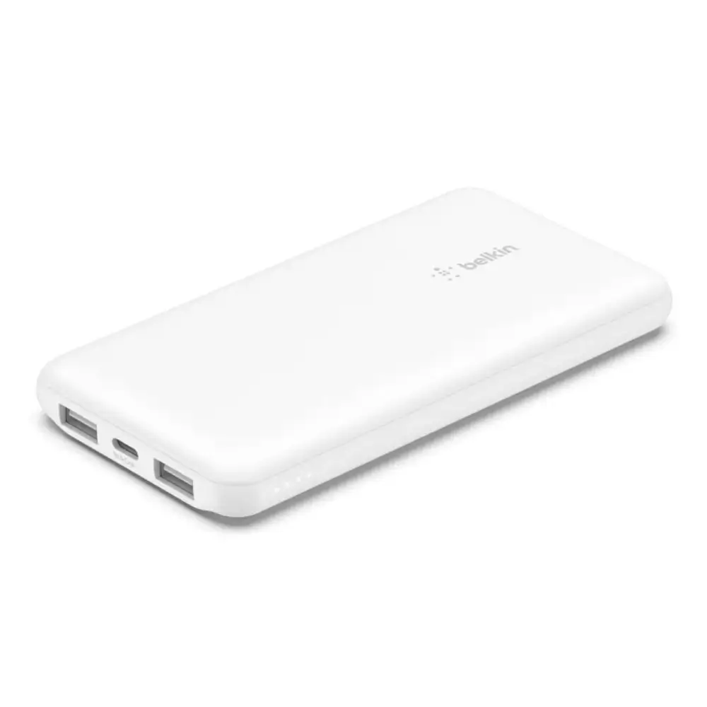 Batería portatil Belkin 10000 mAh USB-A x2 USB-C - Blanco - Image 2