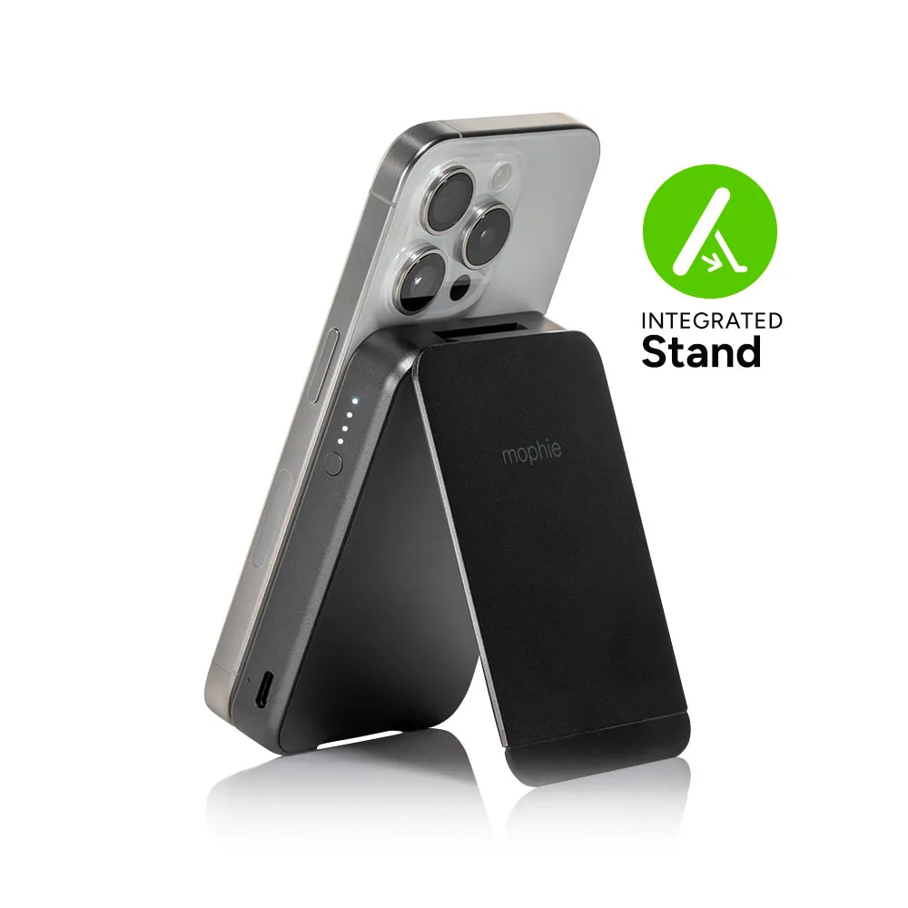 Cargador Inalambrico Mophie Qi2 Snap+ Powerstation Mini 5.000 mAh - Negro - Image 7