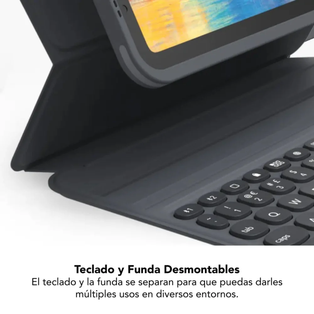 Case con Teclado ZAGG Pro Keys para iPad 10.9 (10ma Gen / A16) - Negro - Image 4