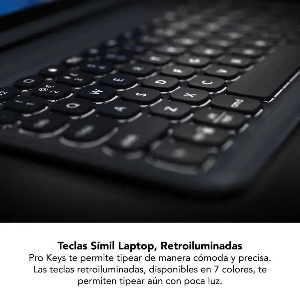Case con Teclado ZAGG Pro Keys para iPad 10.9 (10ma Gen / A16) - Negro - Image 5