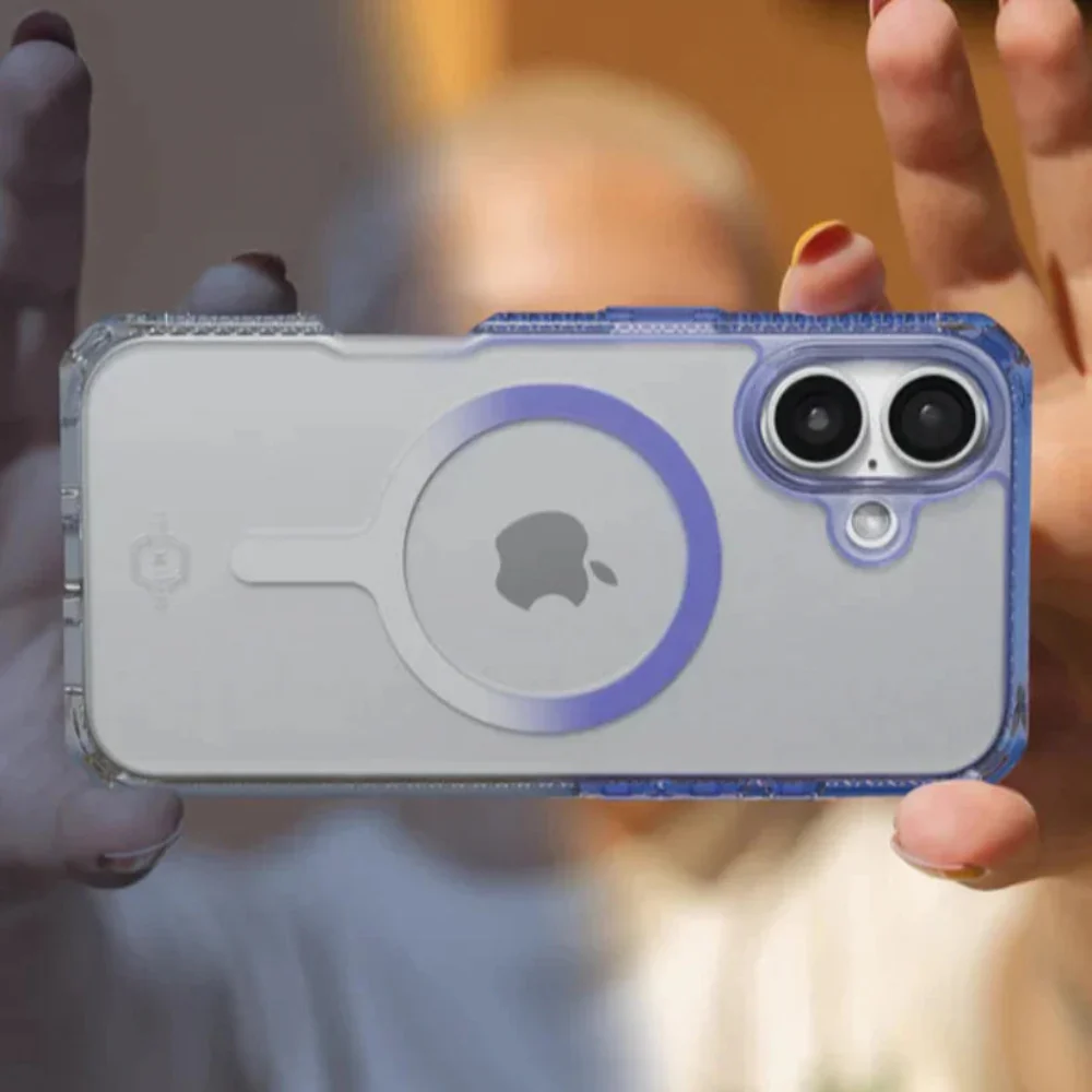 Case ItSkins Hybrid R Mood con Magsafe para iPhone 16 - Lavanda - Image 6
