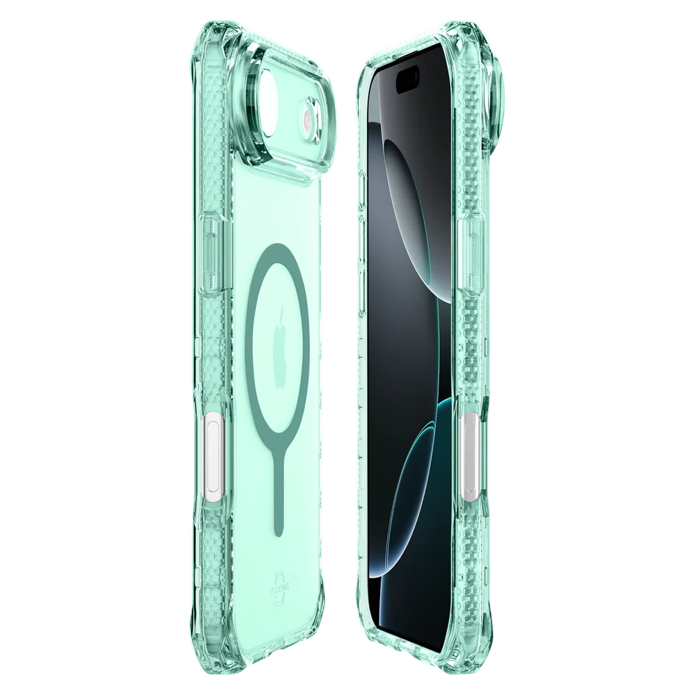 Case ItSkins Hybrid R Vapor con MagSafe para iPhone 17 Air - Verde - Image 4