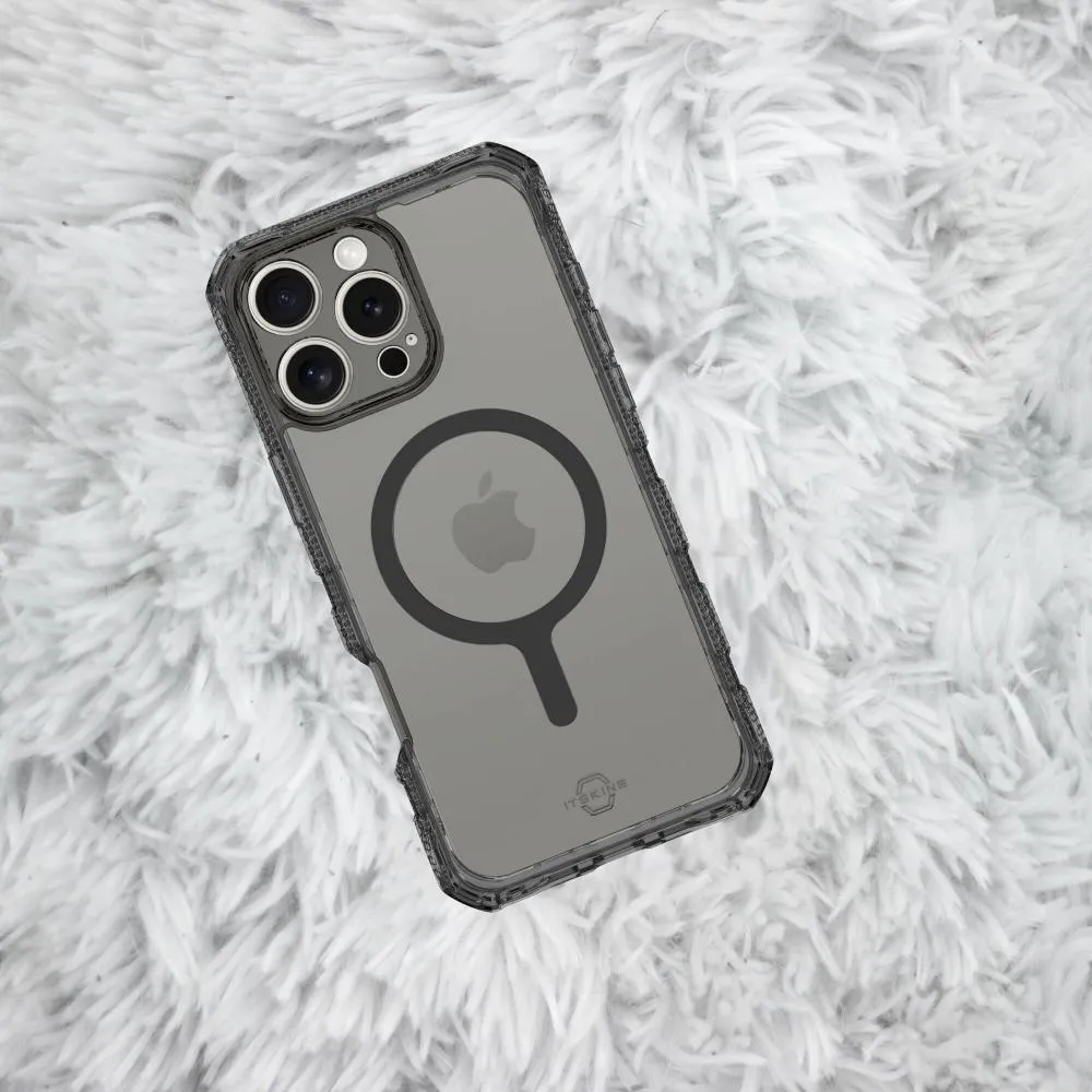 Case ItSkins Supreme R Clear con MagSafe para iPhone 16 Pro Max - Negro - Image 8