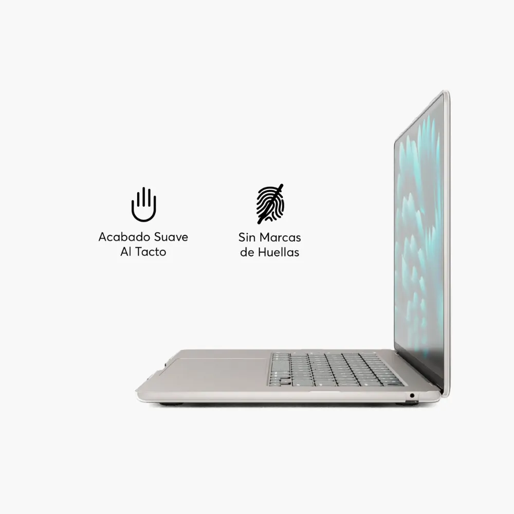 Hardcase NCO para MacBook Air 15 (M2, M3, M4, M5) - Transparente - Image 5