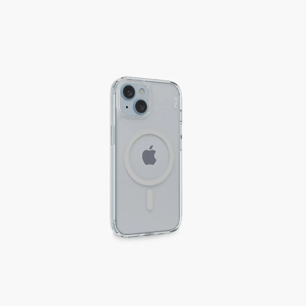 Case NCO SafeCase Clear Crystal con Magsafe para iPhone 15 - Transparente - Image 2