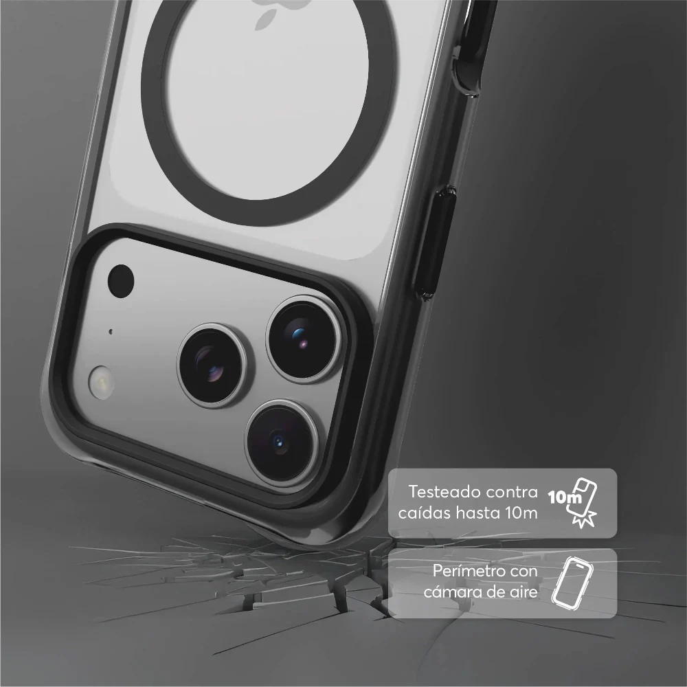 Case NCO SafeCase Ultra con MagSafe para iPhone 17 Pro - Negro - Image 3