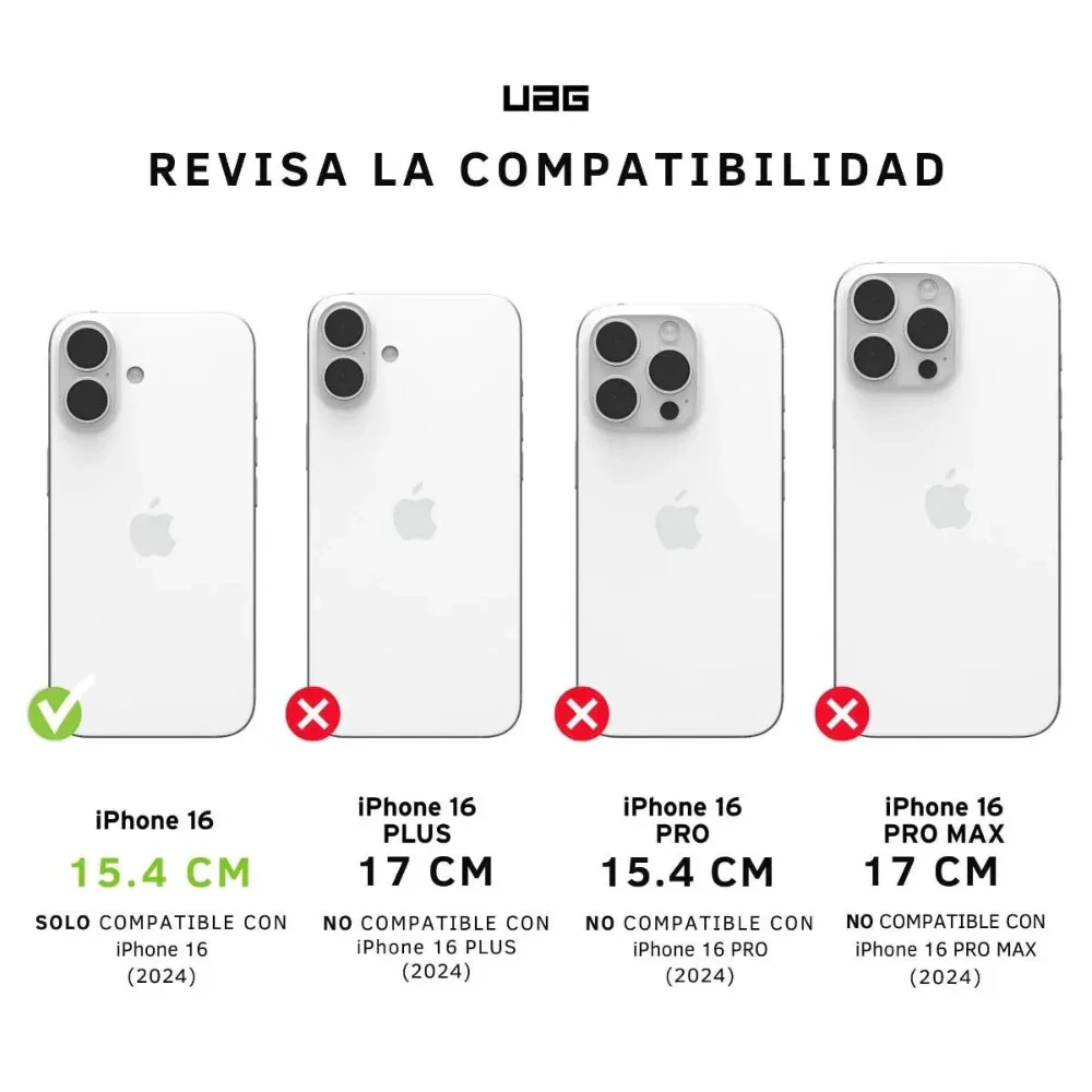Case UAG Essential Armor con Magsafe para 16 - Gris Oscuro - Image 3
