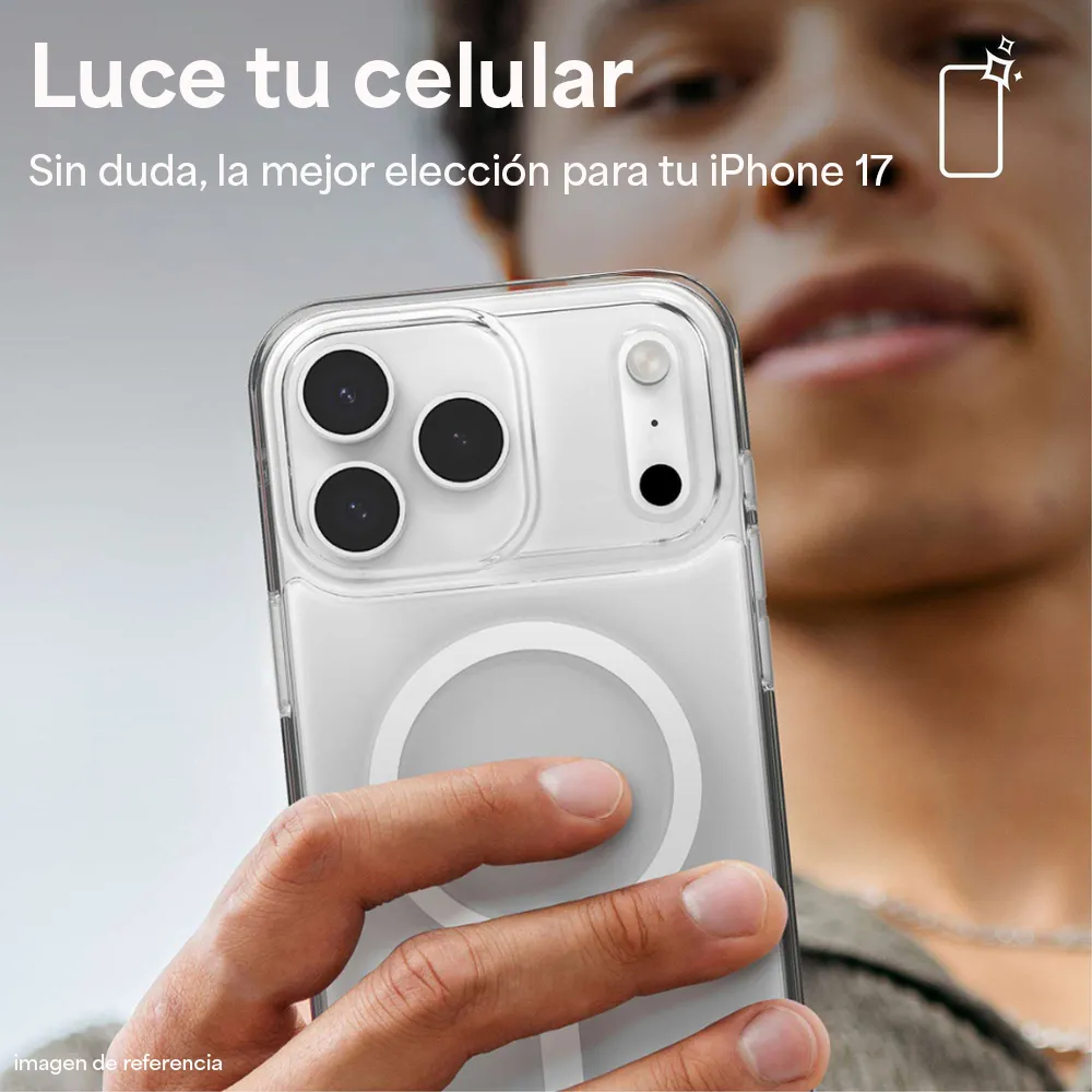 Case Zagg Crystal Palace Snap Magsafe para iPhone 17 Air - Transparente - Image 7