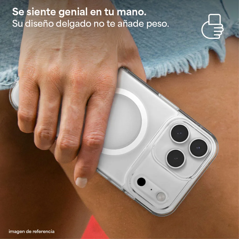 Case Zagg Crystal Palace Snap Magsafe para iPhone 17 Air - Transparente - Image 8