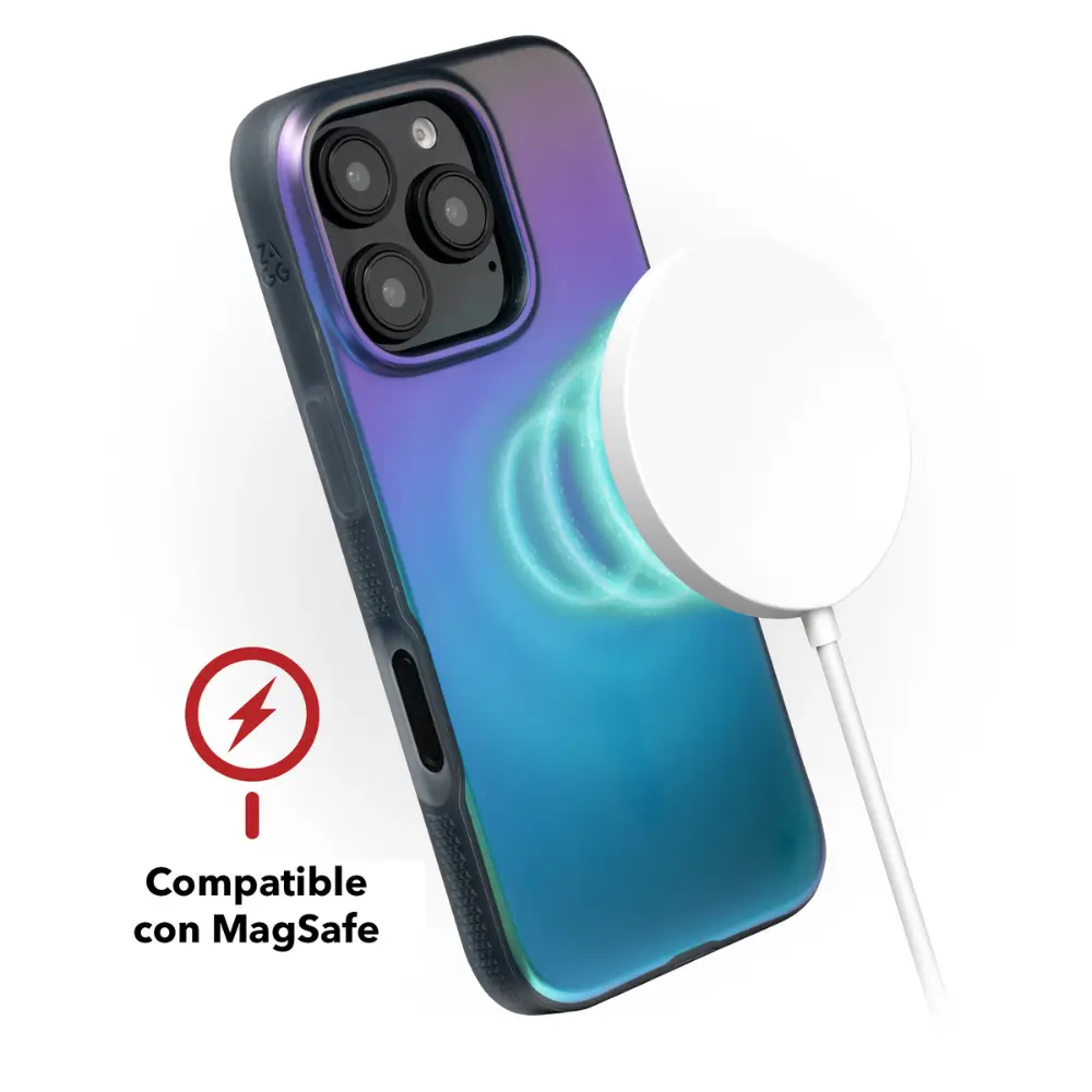 Case Zagg Milan Snap con Magsafe para iPhone 16 Pro - Pluma de Cuervo - Image 4