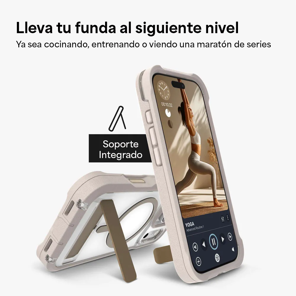 Case ZAGG Rainier con MagSafe KS para iPhone Air - Arena - Image 7