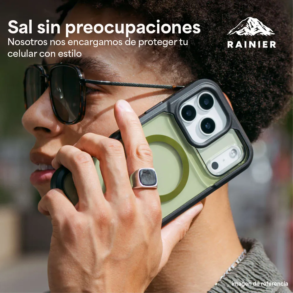 Case ZAGG Rainier con MagSafe KS para iPhone 17 - Negro Humo - Image 9