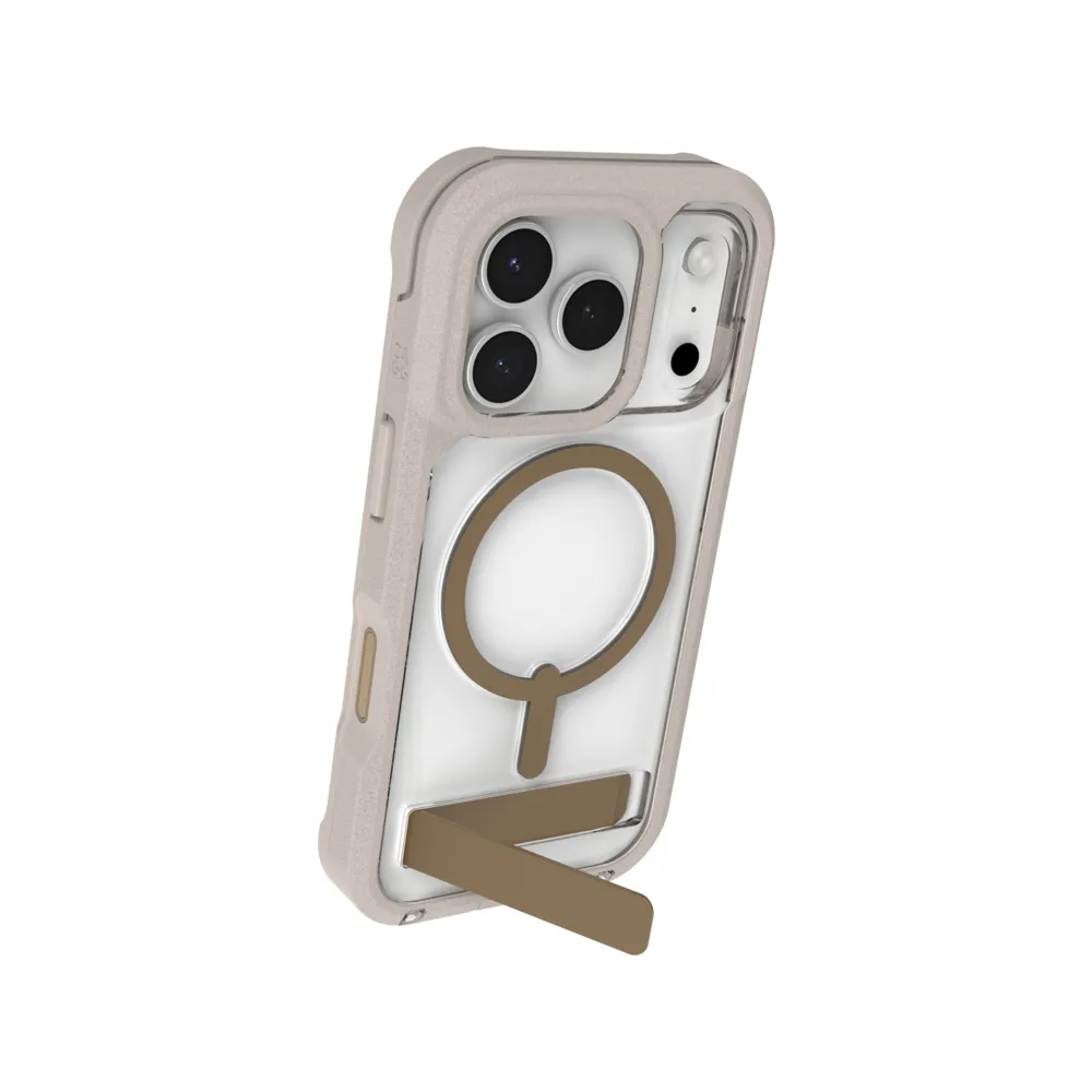 Case ZAGG Rainier con MagSafe KS para iPhone 17 Pro Max - Beige arenisca - Image 12