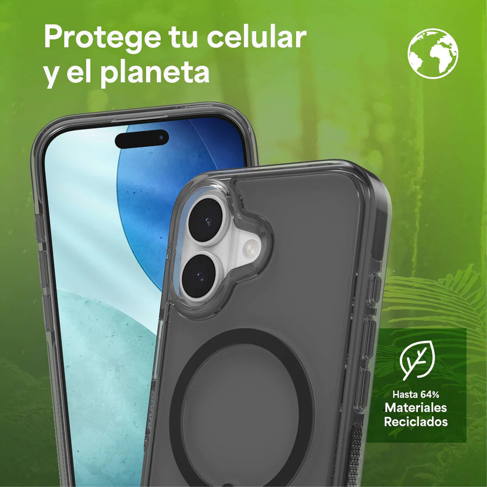Case ZAGG Santa Cruz con MagSafe KS para iPhone 17 - Negro Medianoche - Image 10