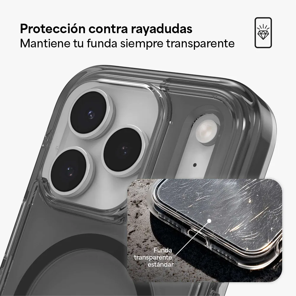 Case ZAGG Santa Cruz con MagSafe KS para iPhone 17 Pro Max - Negro Medianoche - Image 7