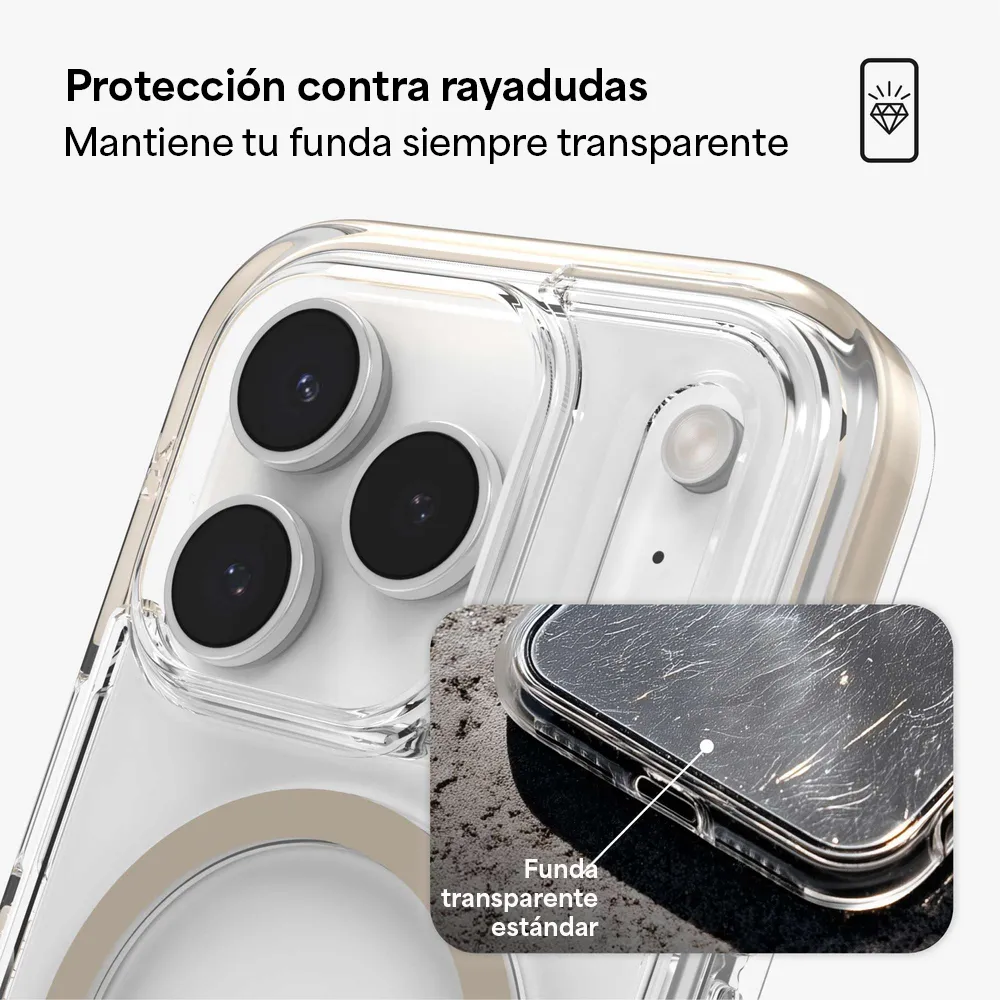 Case ZAGG Santa Cruz Snap MagSafe KS para iPhone 17 Pro Max - Titanio - Image 7