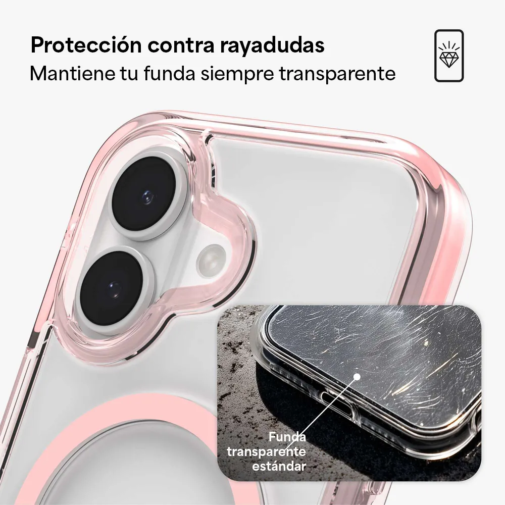 Case Zagg Santa Cruz Snap Magsafe KS para iPhone 17 - Rosa Patel - Image 9