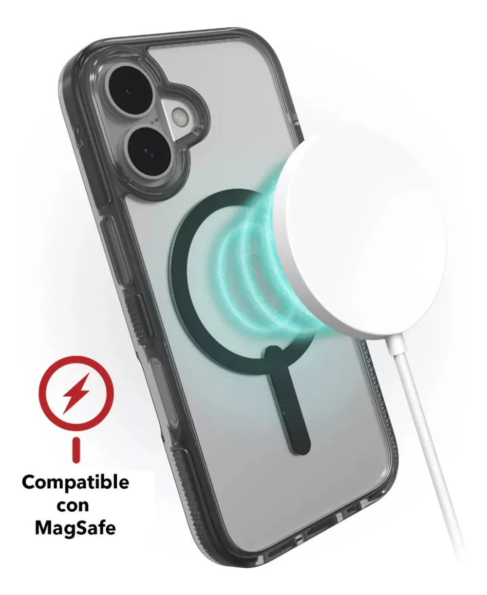 Case Zagg Santa Cruz Snap Magsafe para iPhone 16  - Negro - Image 6