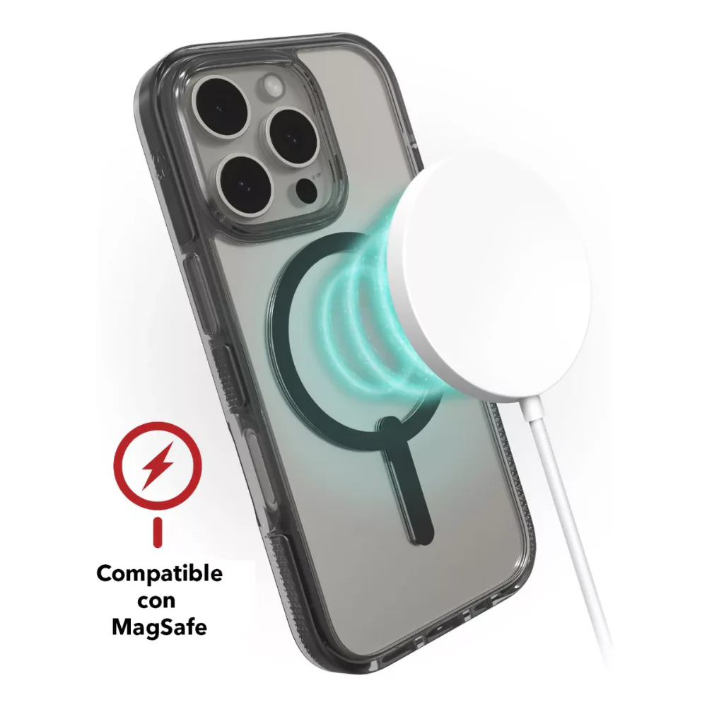 Case Zagg Santa Cruz Snap Magsafe para iPhone 16 Pro - Negro - Image 6
