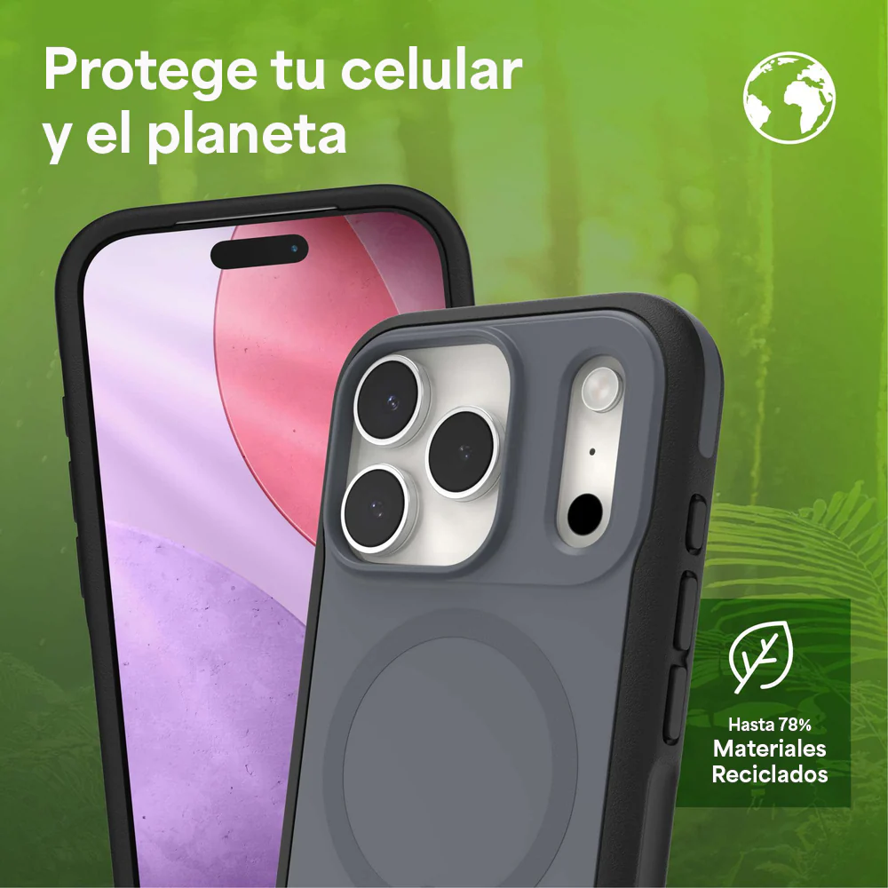 Case ZAGG Sedona Snap MagSafe KS para iPhone 17 Pro - Carbón - Image 10