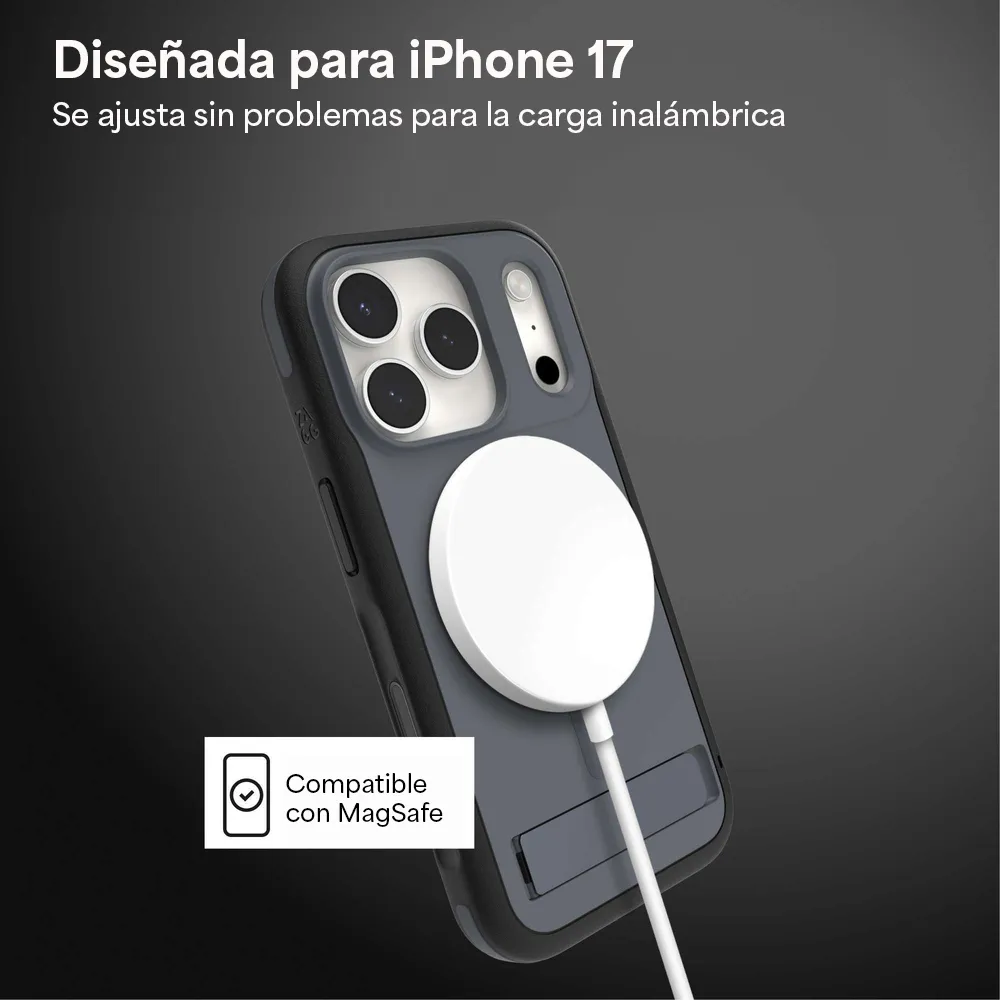 Case ZAGG Sedona Snap MagSafe KS para iPhone 17 Pro Max - Carbón - Image 3
