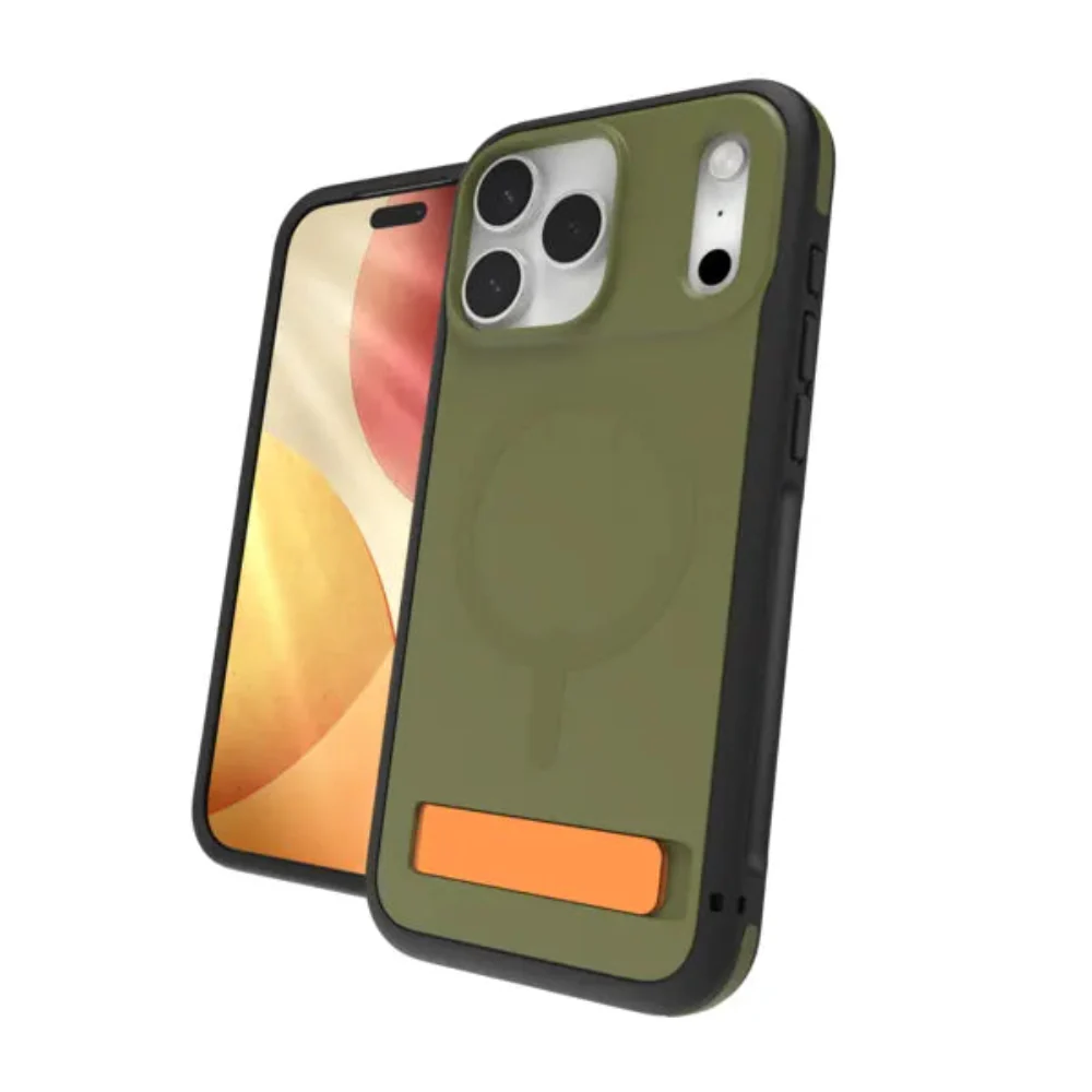 Case ZAGG Sedona Snap MagSafe KS para iPhone 17 Pro Max - Verde Musgo - Image 6