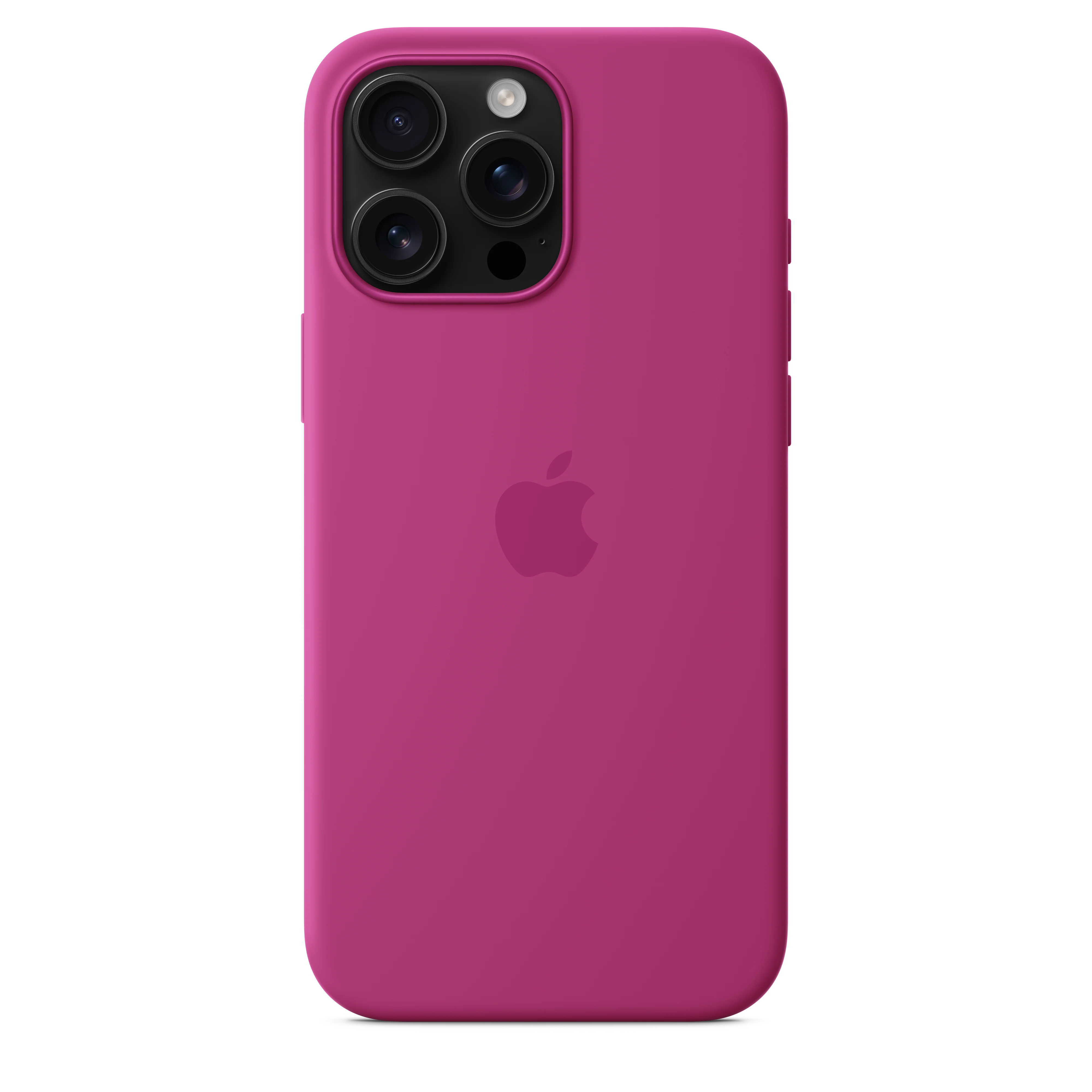 Funda de silicón con MagSafe para el iPhone 16 Pro Max - Fucsia - Image 4