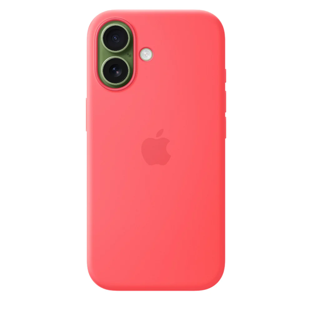 Funda de silicón con MagSafe para el iPhone 17 – Color guayaba brillante - Image 3