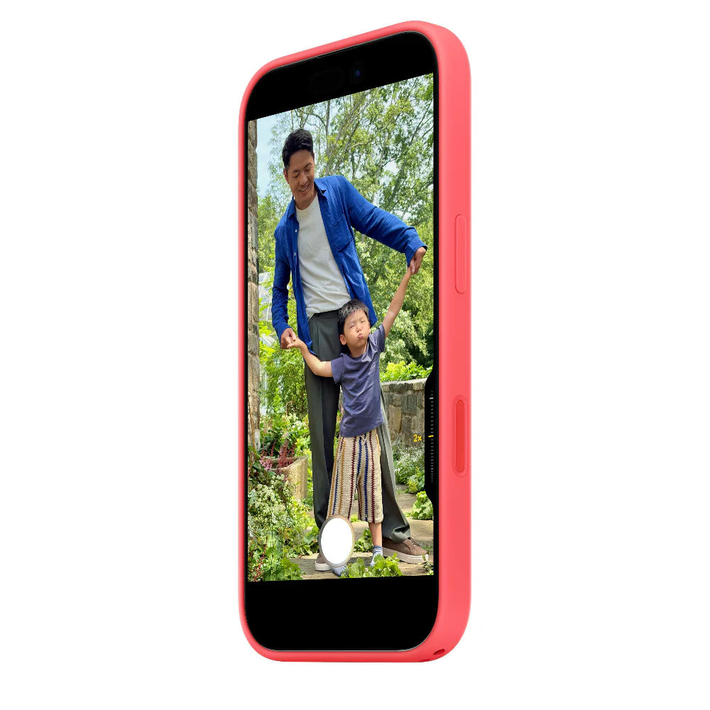 Funda de silicón con MagSafe para el iPhone 17 – Color guayaba brillante - Image 6
