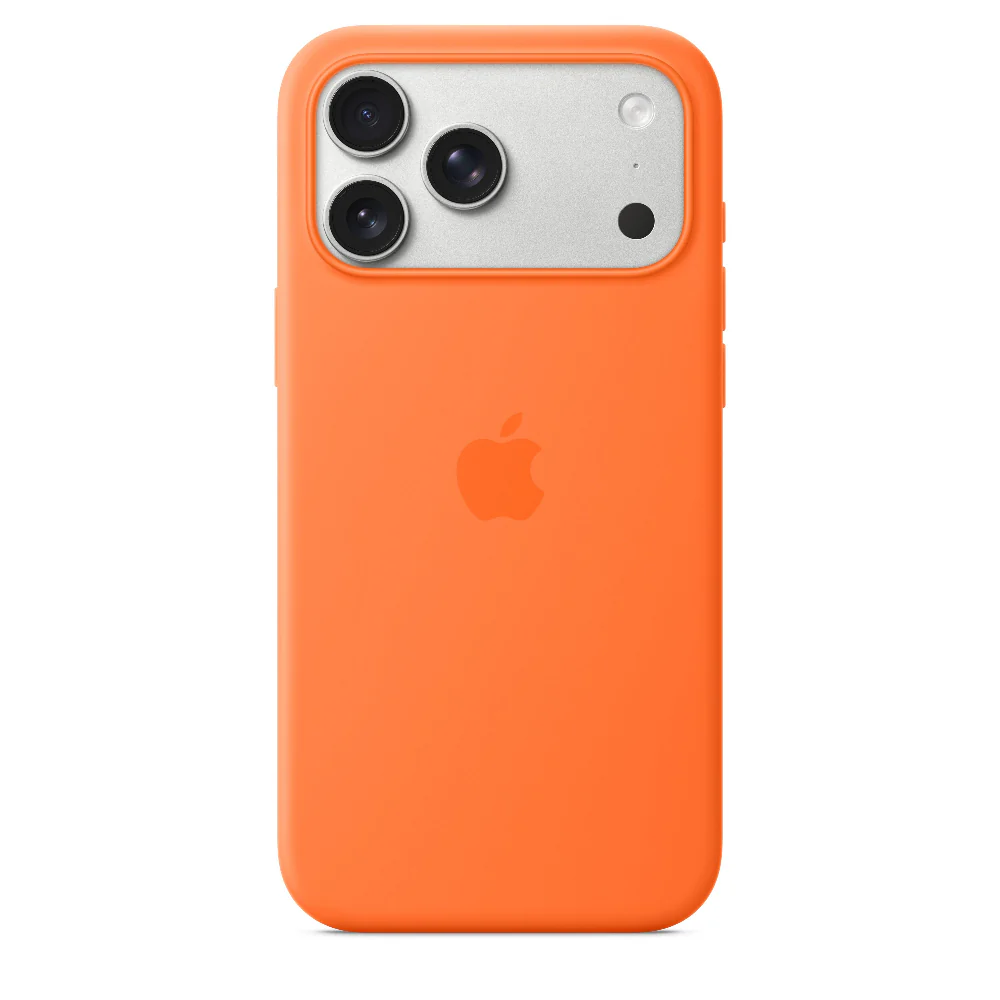 Funda de silicón con MagSafe para el iPhone 17 Pro Max – Naranja - Image 2