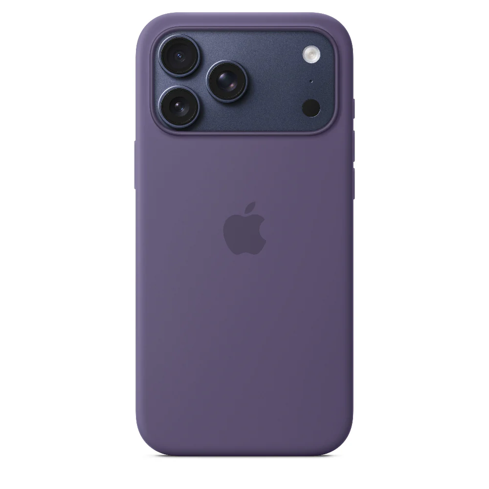 Funda de silicón con MagSafe para el iPhone 17 Pro Max – Morado niebla - Image 3