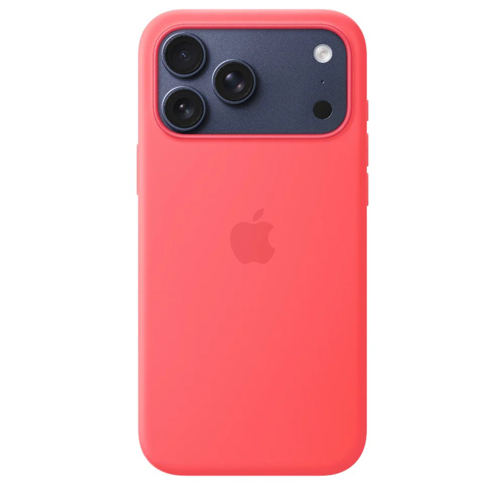 Funda de silicón con MagSafe para el iPhone 17 Pro Max – Color guayaba brillante - Image 3