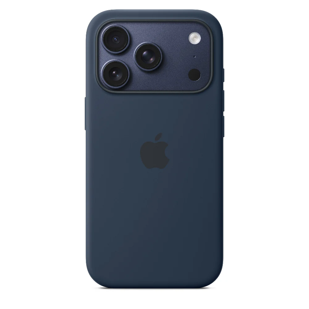 Funda de silicón Apple con MagSafe para el iPhone 17 Pro – Color medianoche - Image 3