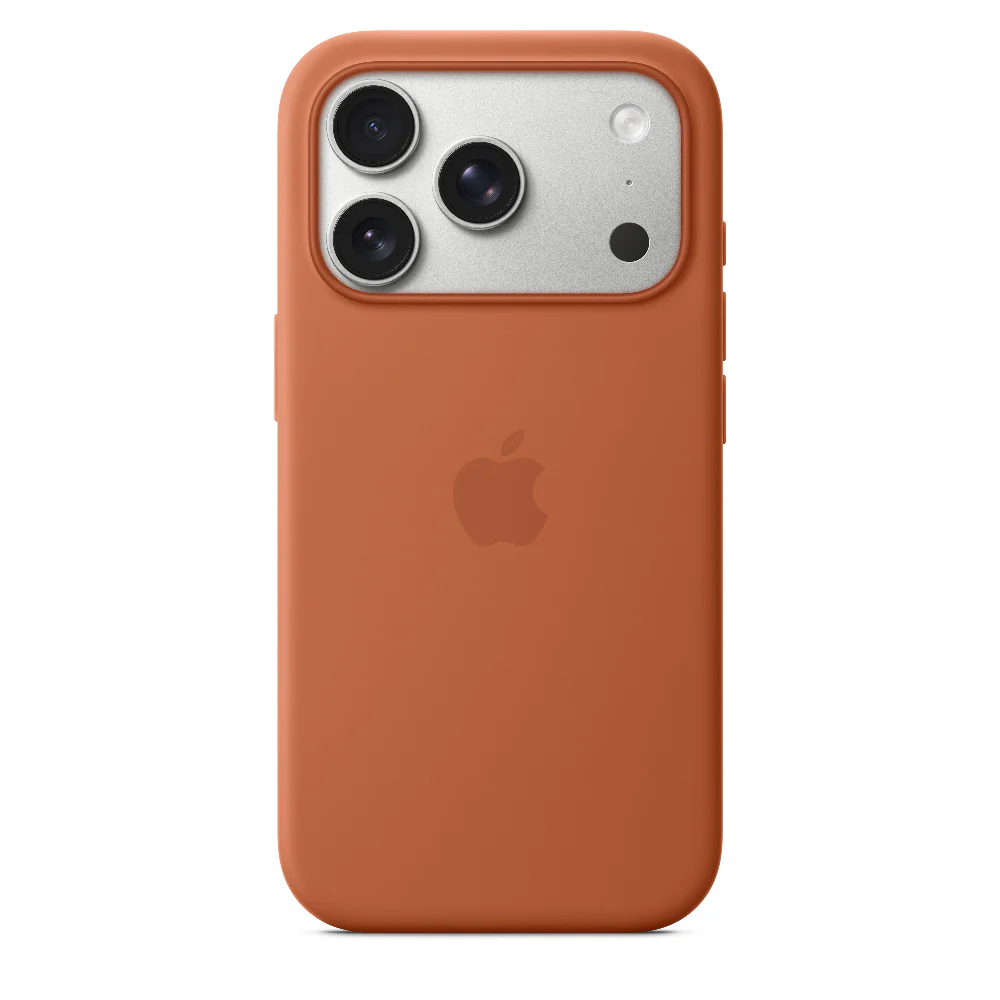 Funda de silicón Apple con MagSafe para el iPhone 17 Pro – Color terracota - Image 3
