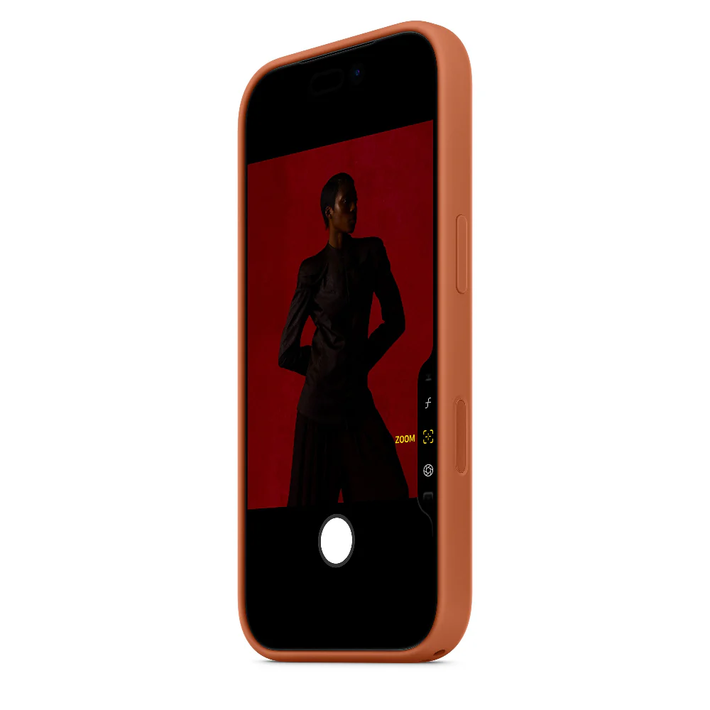 Funda de silicón Apple con MagSafe para el iPhone 17 Pro – Color terracota - Image 4