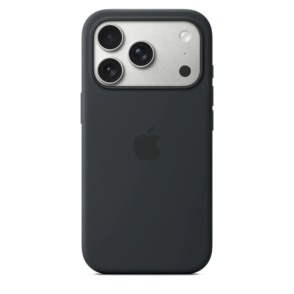Funda de silicón Apple con MagSafe para el iPhone 17 Pro – Negro - Image 2